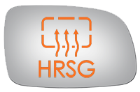 SIDE VIEW MIRROR HEATED W MOUNT